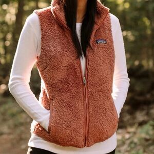 Patagonia Los gators vest in color century pink, size M